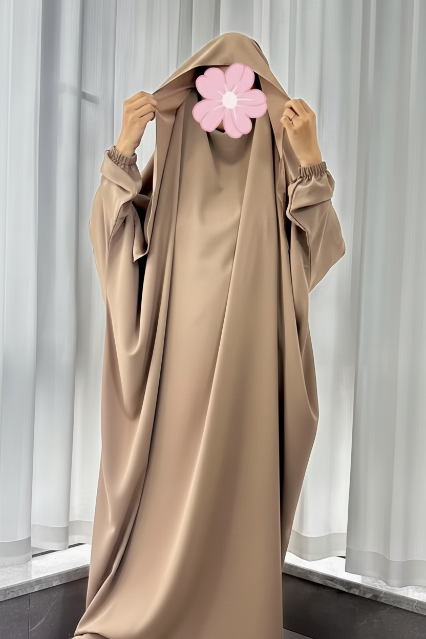 Jilbeb beige sans chaussures